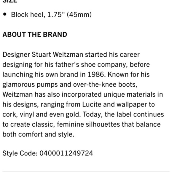 Stuart Weitzman Britain Buckle Suede Boot 9.5 blk - Picture 15 of 16